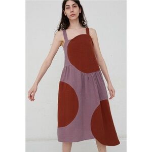 Correll Correll | Olka Linen Dress Copper Grape Size Small